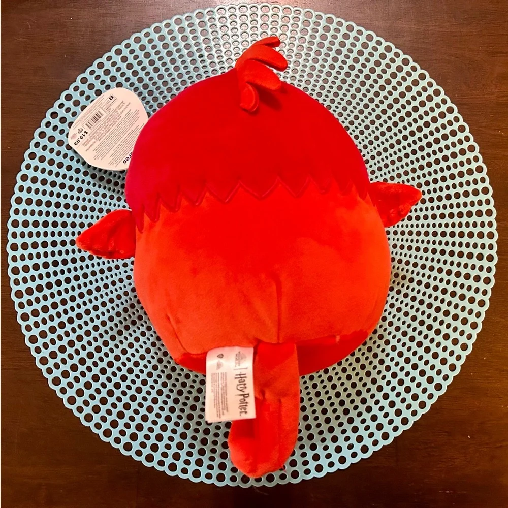 Squishmallows 8” Inch Fawkes The Phoenix Harry Potter Red Bird, w/ Tags